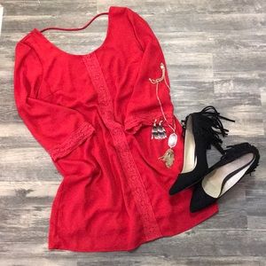 Red Tunic Dress